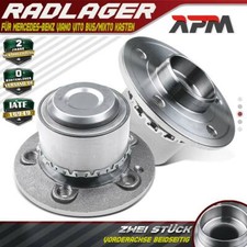 2x Radnabe Radlagersatz Vorne