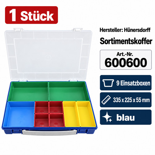Hünersdorff sortimentskoffer - hünersdorff,