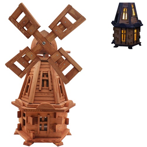 Gartenwindmühle mit