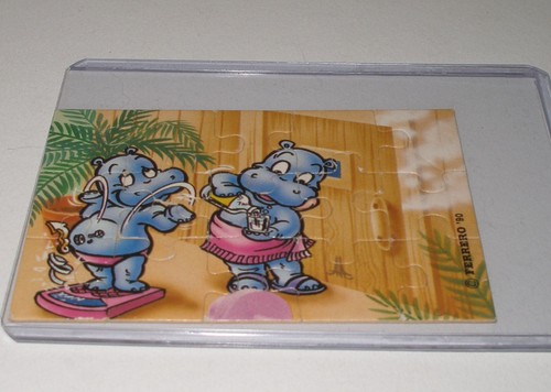 Puzzle happy hippos im - puzzle, "happy