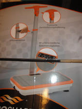 VIBROSHAPER mit GRIFF- Vibrationsplatte- Ganzkörper Heimtrainer Trainingsgerät