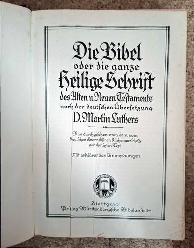 Stuttgarter jubiläumsbibel - stuttgarter,