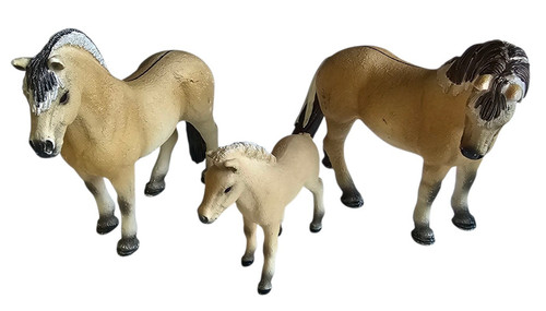 Schleich fjord pferde familie - schleich,