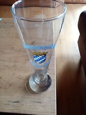  Altes sehr seltenes Weizenglas Weihenstephaner Weizenbier 10/20 L EMAILLIERT 