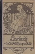 Original, altes LESEBUCH für Volkshauptschulen, 2 Schuljahr, Nürnberg