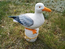 DEKOFIGUR GARTENFIGUR MÖWE