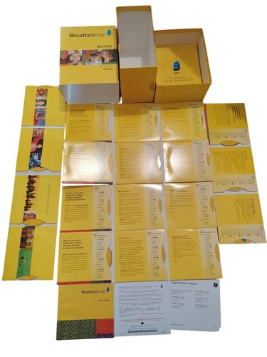 Rosetta stone deutsch german - rosetta,