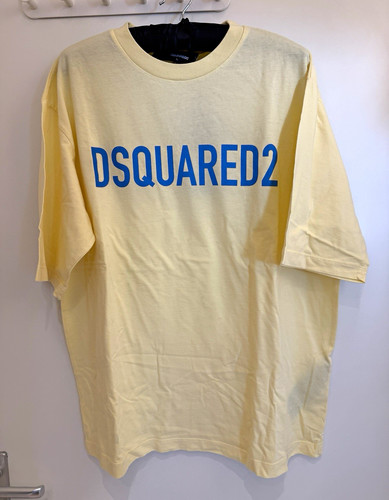 Dsquared2 herren shirt gelb - herren,
