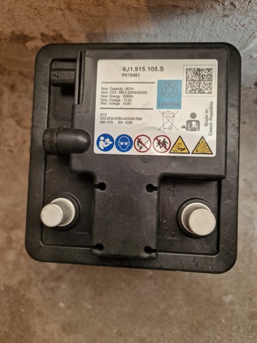 Lithium ionen batterie - batterie, 40ah
