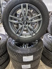 Satz Winterräder auf