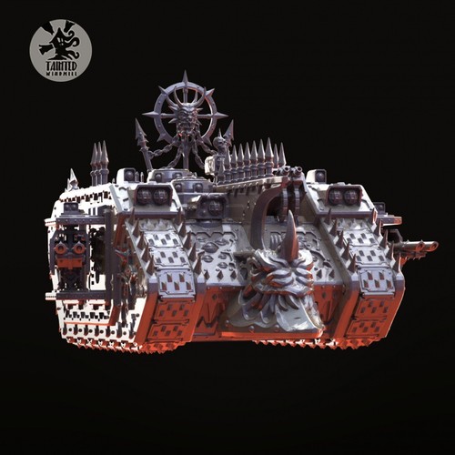 Landraider mit laser - laser, tainted