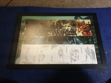 Metal Gear Solid Collage im Rahmen