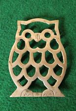 Messing Eule Untersetzer