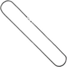 Erbskette 585 Gold Weisgold 2