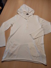 Feiner Strick Pullover Hoodie von Van Laack Wolle Creme