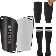 Schienbeinschoner Kinder Fussball  Mit Anti-Rutsch Ärmel Und Fußballsocken      