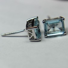 Aquamarin Smaragdschliff