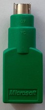 Original Microsoft Maus-USB zu PS/2-Adapter