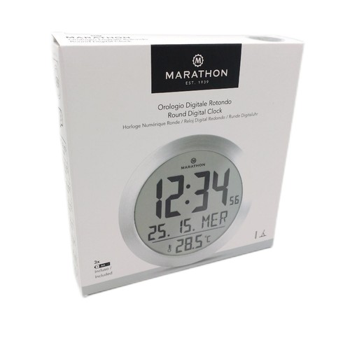 Marathon digitale wanduhr - digitale,