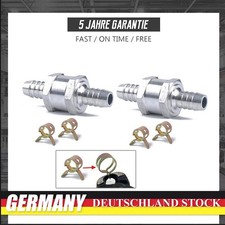 2 Stk 8mm Aluminium One Wege