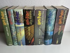 Harry Potter Bücher Band 1-7 komplett Sammlung Deutsch gebunden Akzept.