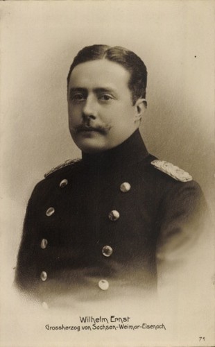Großherzog wilhelm ernst - ak,