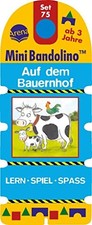 Arena Mini Bandolino Auf dem Bauernhof Lernspiel Kinder ab 3 Jahre Kuh Gelb