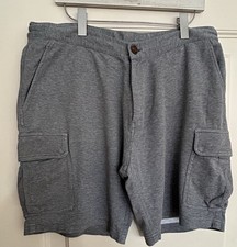 Brunello Cucinelli Bermudas Jersey Shorts Hose grau Baumwolle Gr. XXL