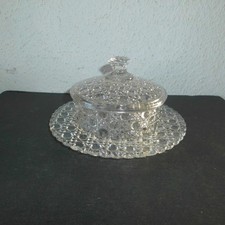 Glasschale Deckelschale