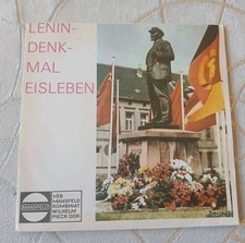 Schallfolie Lenin Denkmal Eisleben VEB Mansfeld Kombinat Eisleben KL SED