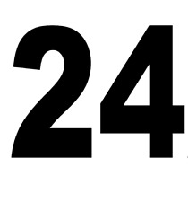 Startnummer Wunschnummer Hausnummer Buchstaben Zahlen Aufkleber  wetterfest 