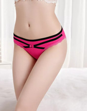 Damen Slips Hipster mit Spitze