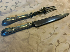 ANTIKES VORLEGEBESTECK MESSER