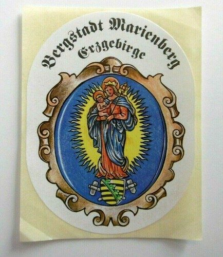 Souvenir aufkleber bergstadt - souvenir-aufkleber,