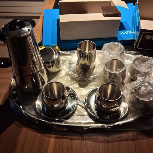 Amc espresso set - mit, tablett