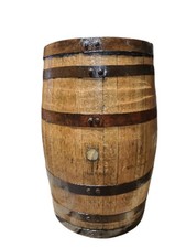 GESCHLIFFENES & GEÖLTES RUSTIKALES WHISKEYFASS - HAUSBAR / KNEIPE - DEKOR - KOSTENLOSE LIEFERUNG!