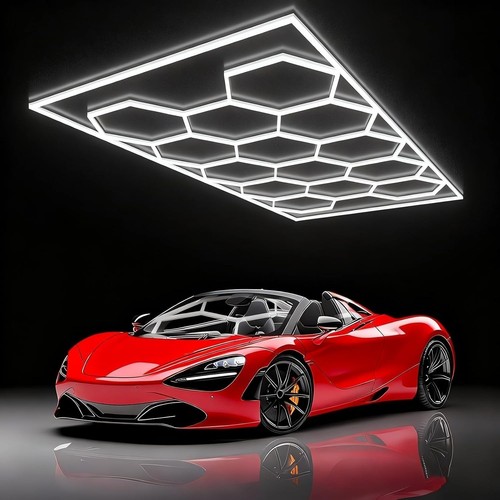 Hexagon led deckenleuchte - hexagon, led-deckenleuchte