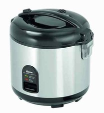 Bartscher Reiskocher Gemüse-Garrer aus Edelstahl 1,8 Liter Silber NEU