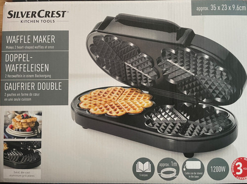 Silvercrest doppel waffeleisen - silvercrest, doppel-waffeleisen
