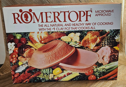 Romertopf bay keramik clay - romertopf,