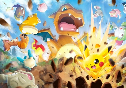 Pokemon movie film poster - pokemon,