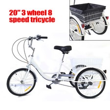 20" Erwachsene 8 Gang 3-Rad