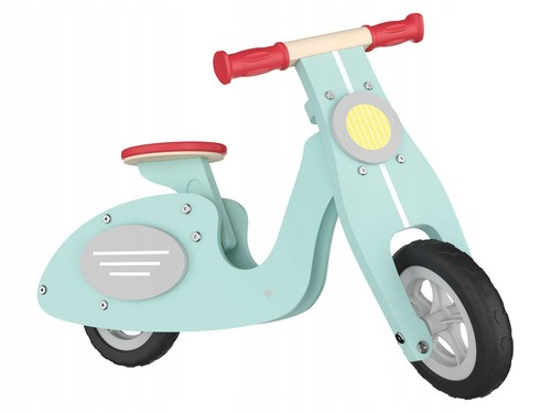 Retro vespa holzlaufrad - vespa,