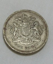 One Pound 1983 Queen Elizabeth