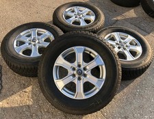 4 ALU WINTERRÄDER 255/65R17 110H RENAULT ALASKAN D231C BRIDGESTONE FREIHAUS