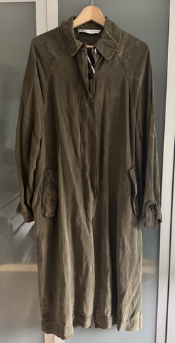 Zara mantel mit leinen - mantel,
