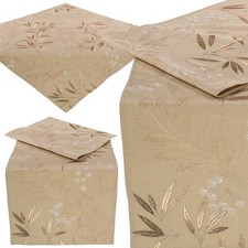 Tischdecke Tischläufer Beige