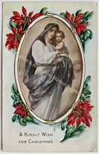 AK alte Postkarte Motiv Weihnachten um 1920 Maria Jesus Religion