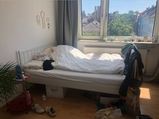 IKEA Bett LEIRVIK Prinzessinnenbett weiß