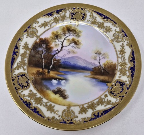 Vintage noritake schwäne und - noritake,